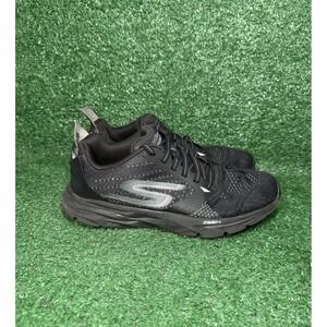 Skechers Women 8 Go Run 6 Black Performance Running Comfort Shoe Walking Sneaker